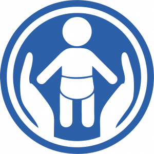 Zeichen für Kinder-Osteopathie